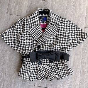 Forever 21 Houndstooth Pattern Jacket Size S